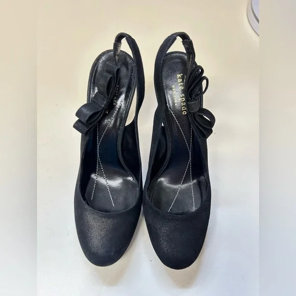 Kate Spade Black Heels with Ankle Strap - Picture 1 of 9